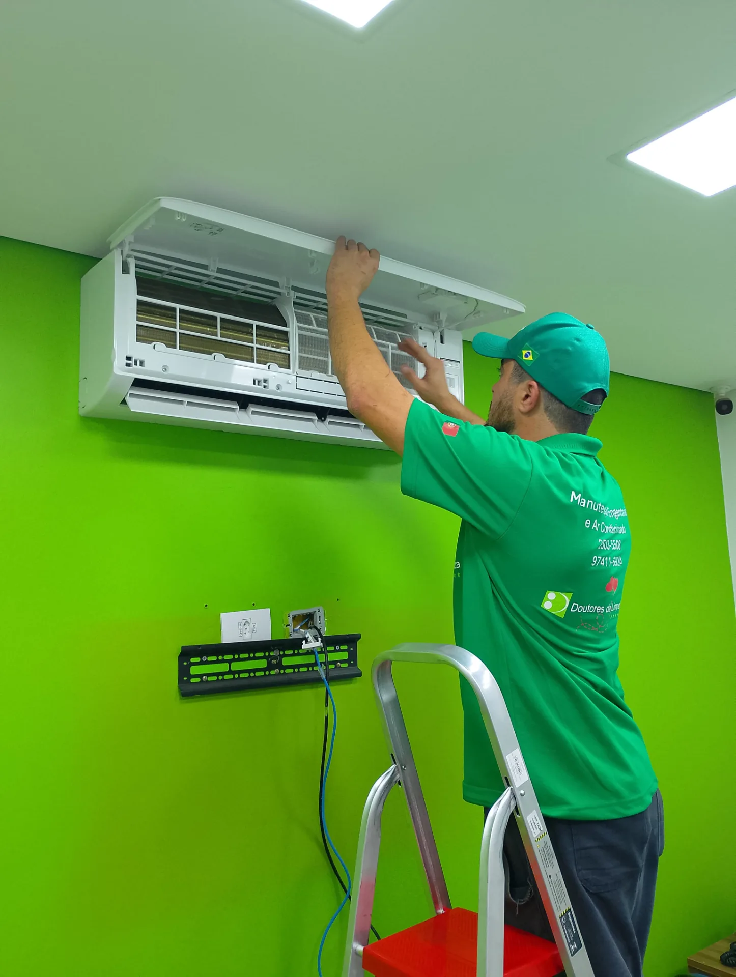Manutenção de climatização