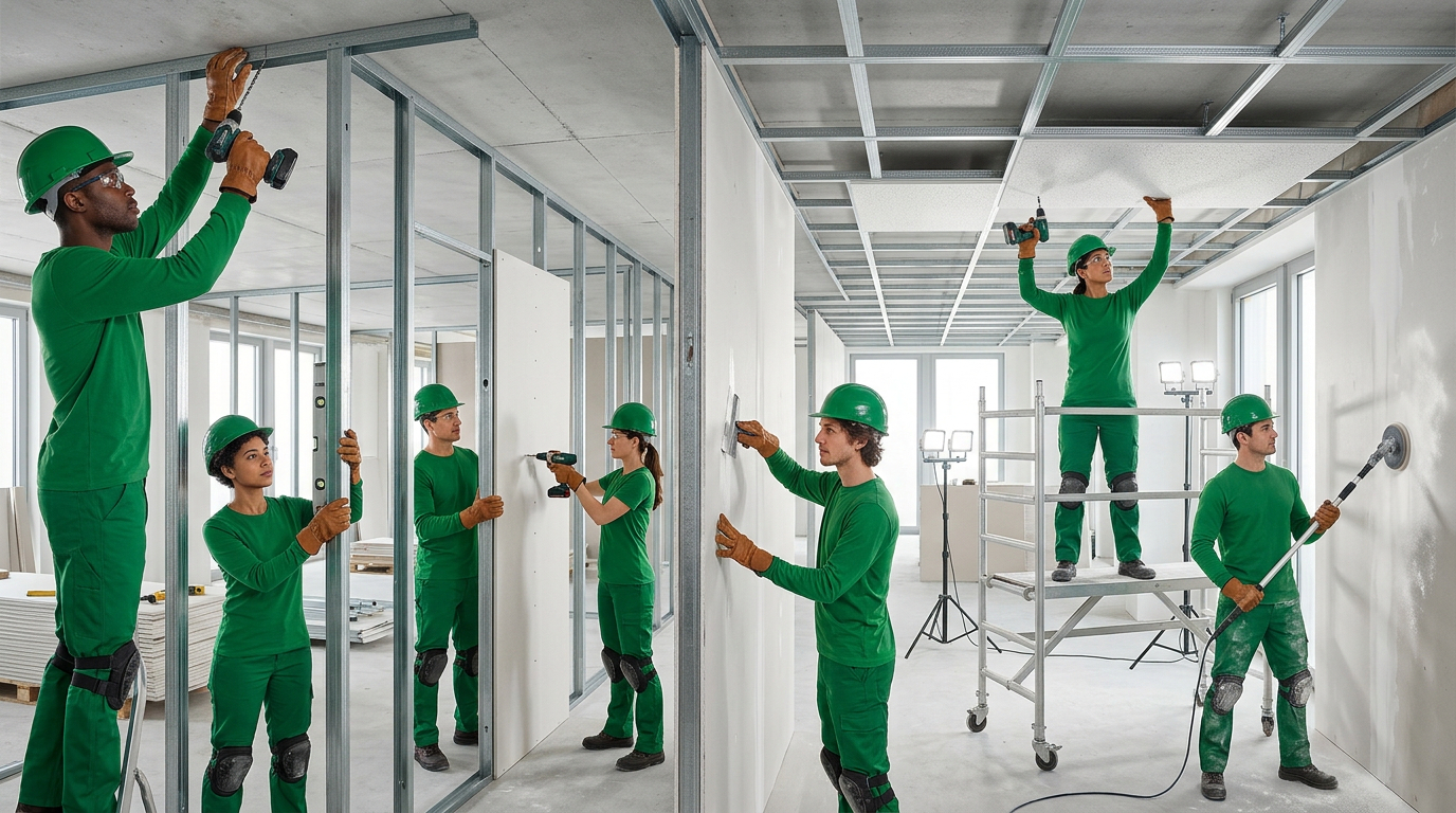 Drywall e gesso