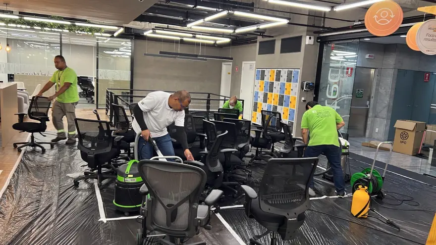 Higienização de estofados na UOL — Corporativo, foto 2